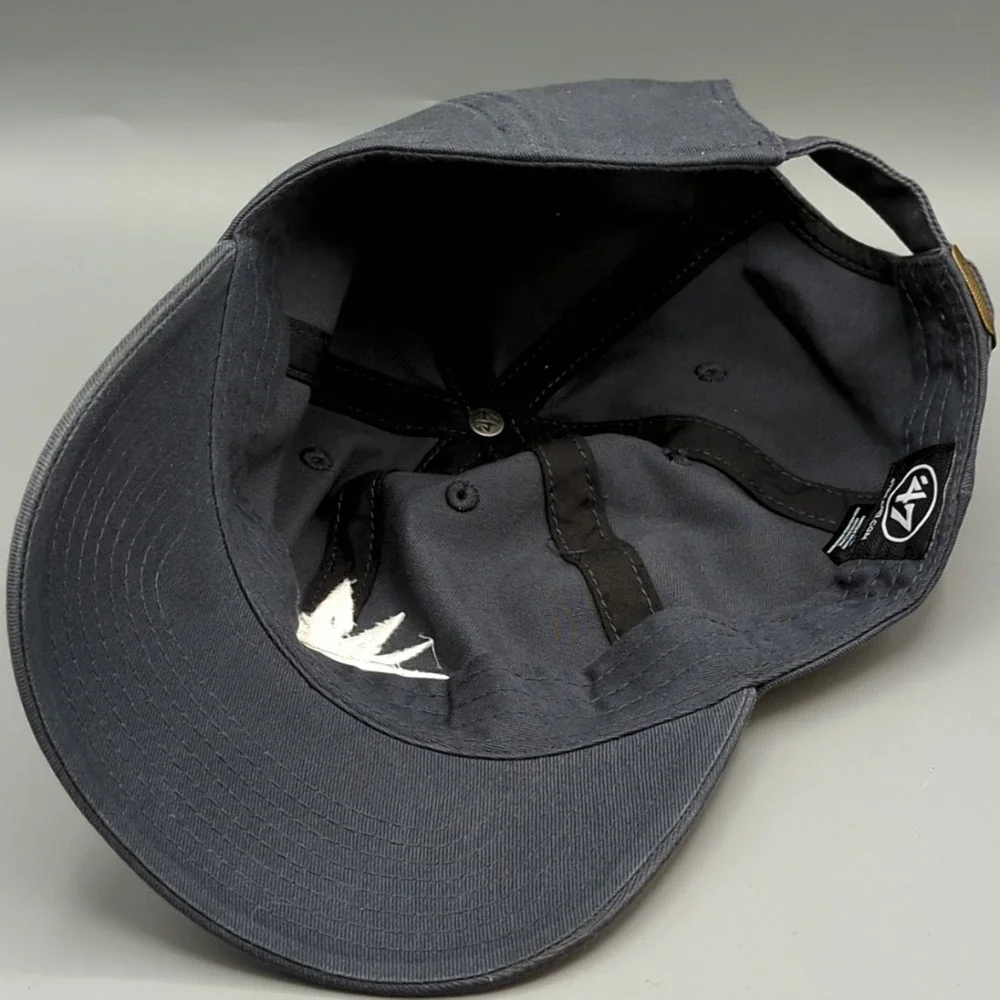 Wana '47 Brand Hat Cap Blue Strapback OSFA Adjustable